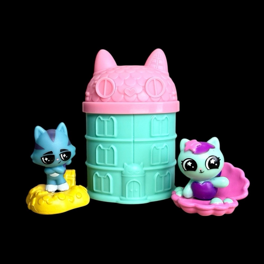 Gabby's Dollhouse Blindbox Surprise 3" Figures Mercat CatRat Cake Toppers